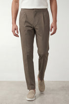 Pantalaccio Verde tessuto tecnico comfort fit