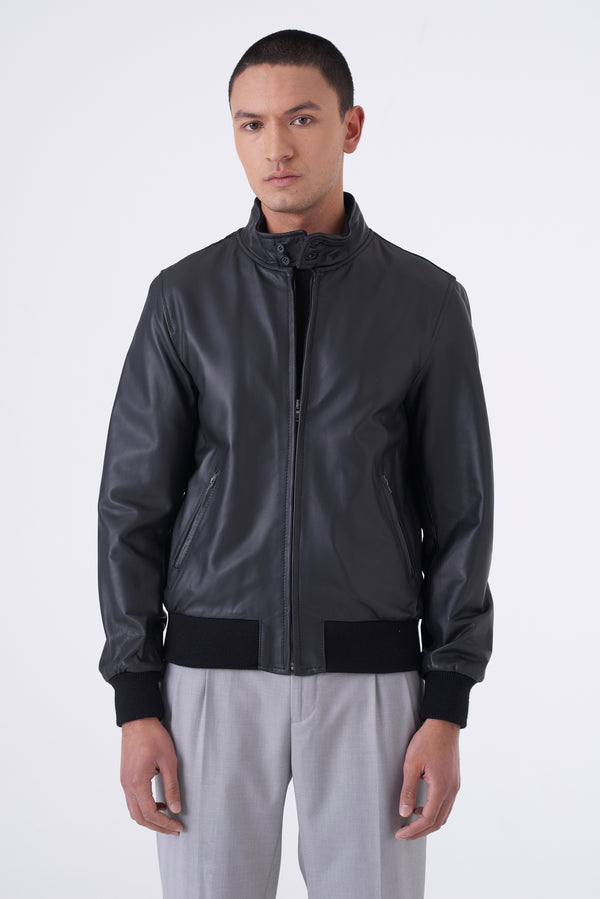 Giubbino in vera pelle