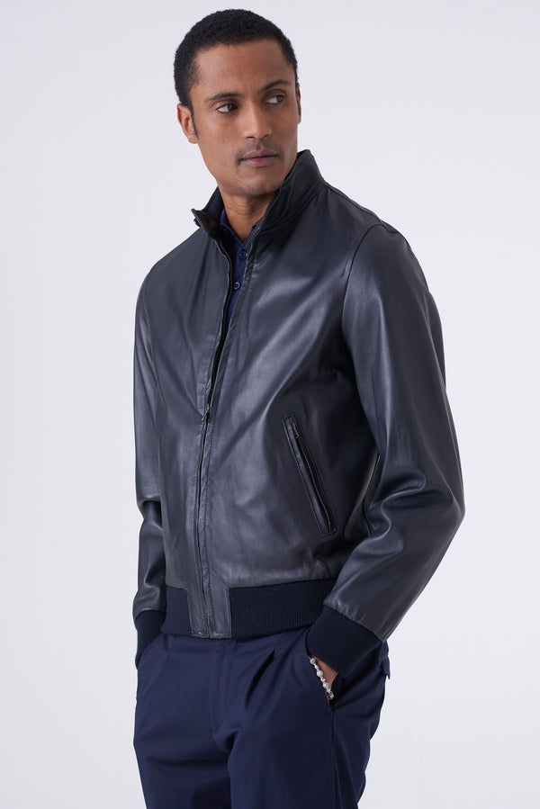 Giubbino in vera pelle