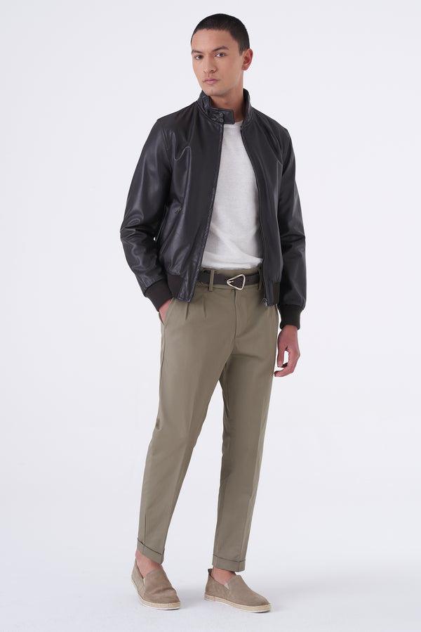 Giubbino in vera pelle