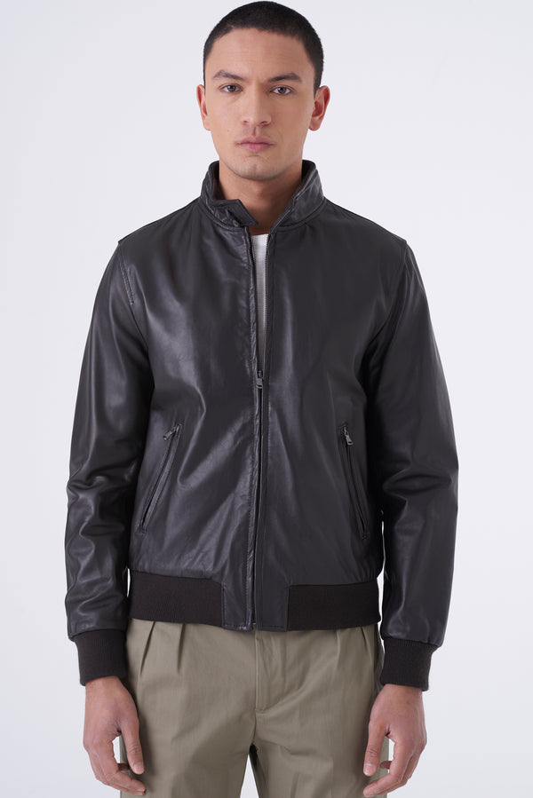 Giubbino in vera pelle