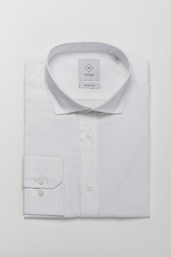 Camicia slim fit cuciture a vista
