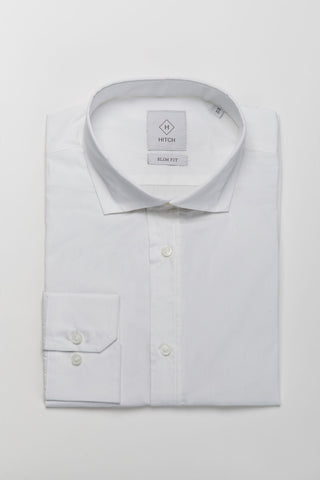 Camicia slim fit cuciture a vista