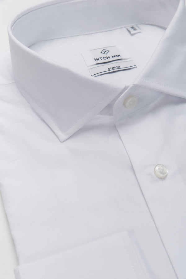 Camicia bianca slim fit