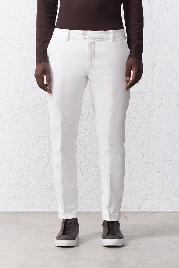 Pure linen joggers