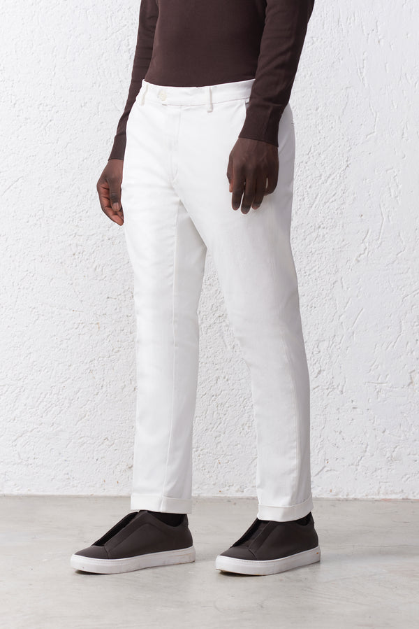 Pure linen joggers