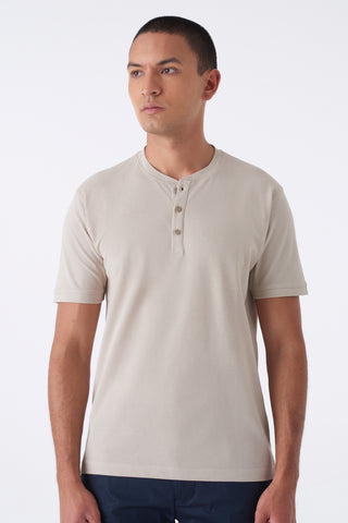 T-Shirt Piqué Girocollo 3 Bottoni