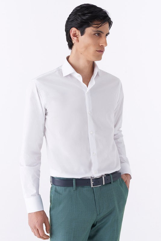 Camicia bianca regular fit