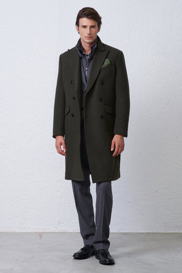 Cappotto Doppiopetto in Lana