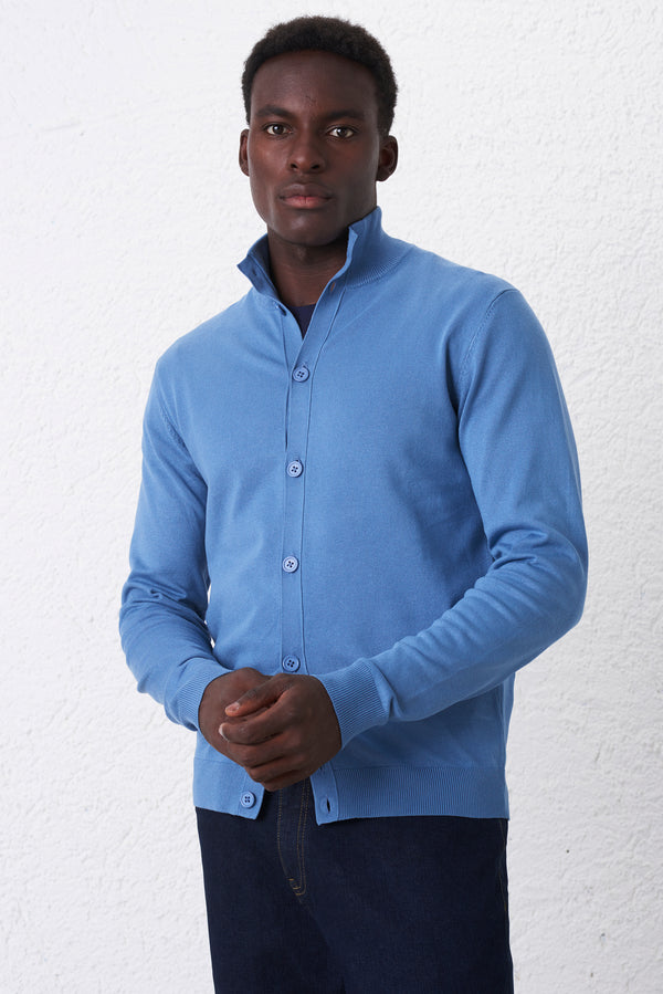 Herringbone pattern crewneck