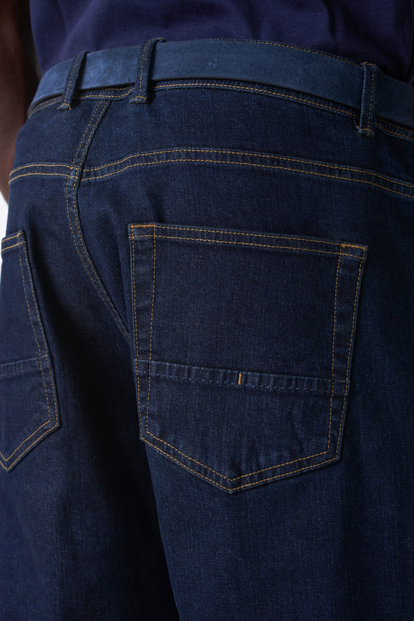 Jeans Uomo 5 Tasche Rinse Wash