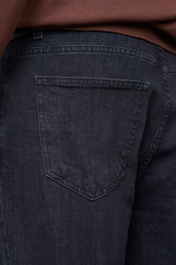 Jeans Black Stretch Fondo 18