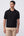 Polo in Tencel e Seta con Collo Aperto