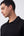 Polo in Tencel e Seta con Collo Aperto