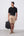 Polo in Tencel e Seta con Collo Aperto