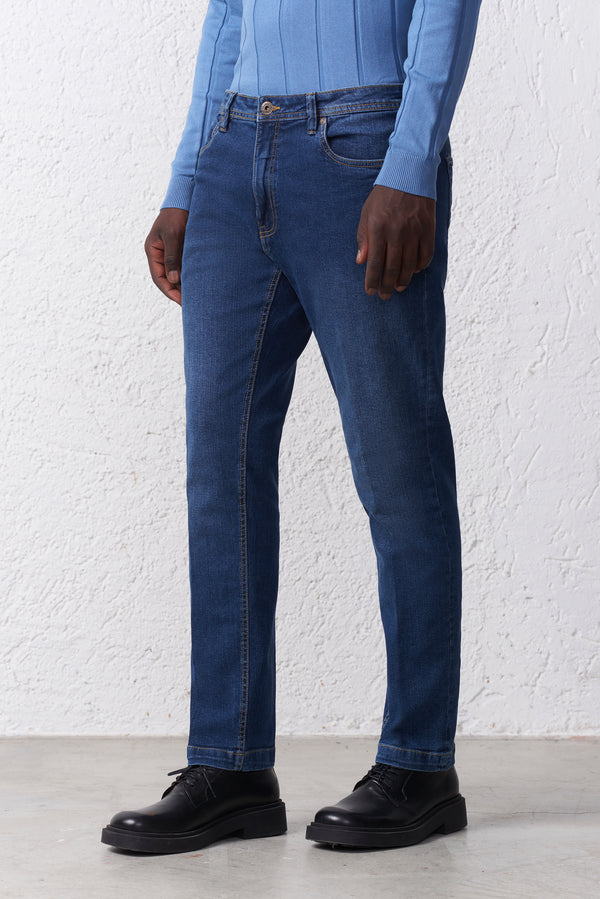 Jeans Uomo 5 Tasche Dark Wash