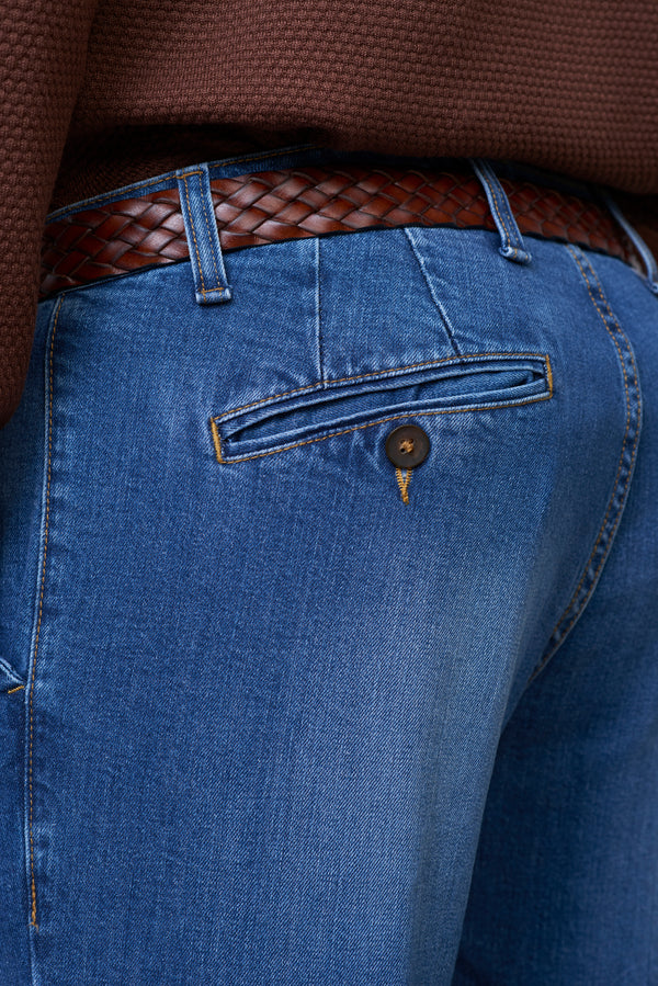 Denim Slim Fit in Cotone