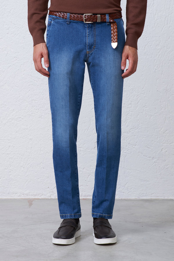 Denim Slim Fit in Cotone