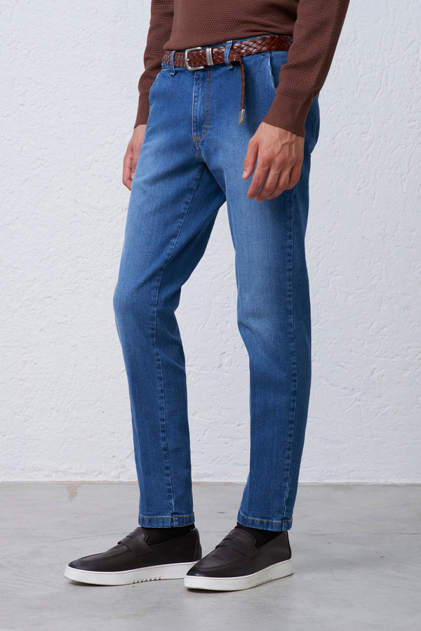 Denim Slim Fit in Cotone
