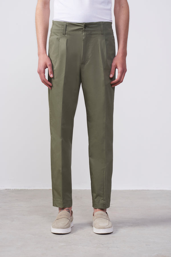 Pantalone  Doppia Pince Fit Carrot