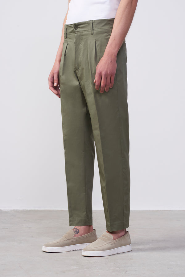 Pantalone  Doppia Pince Fit Carrot