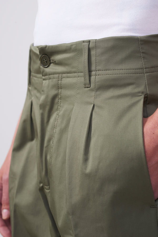 Pantalone  Doppia Pince Fit Carrot