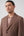Abito Uomo Tabacco in Tessuto Stretch Poly Viscosa