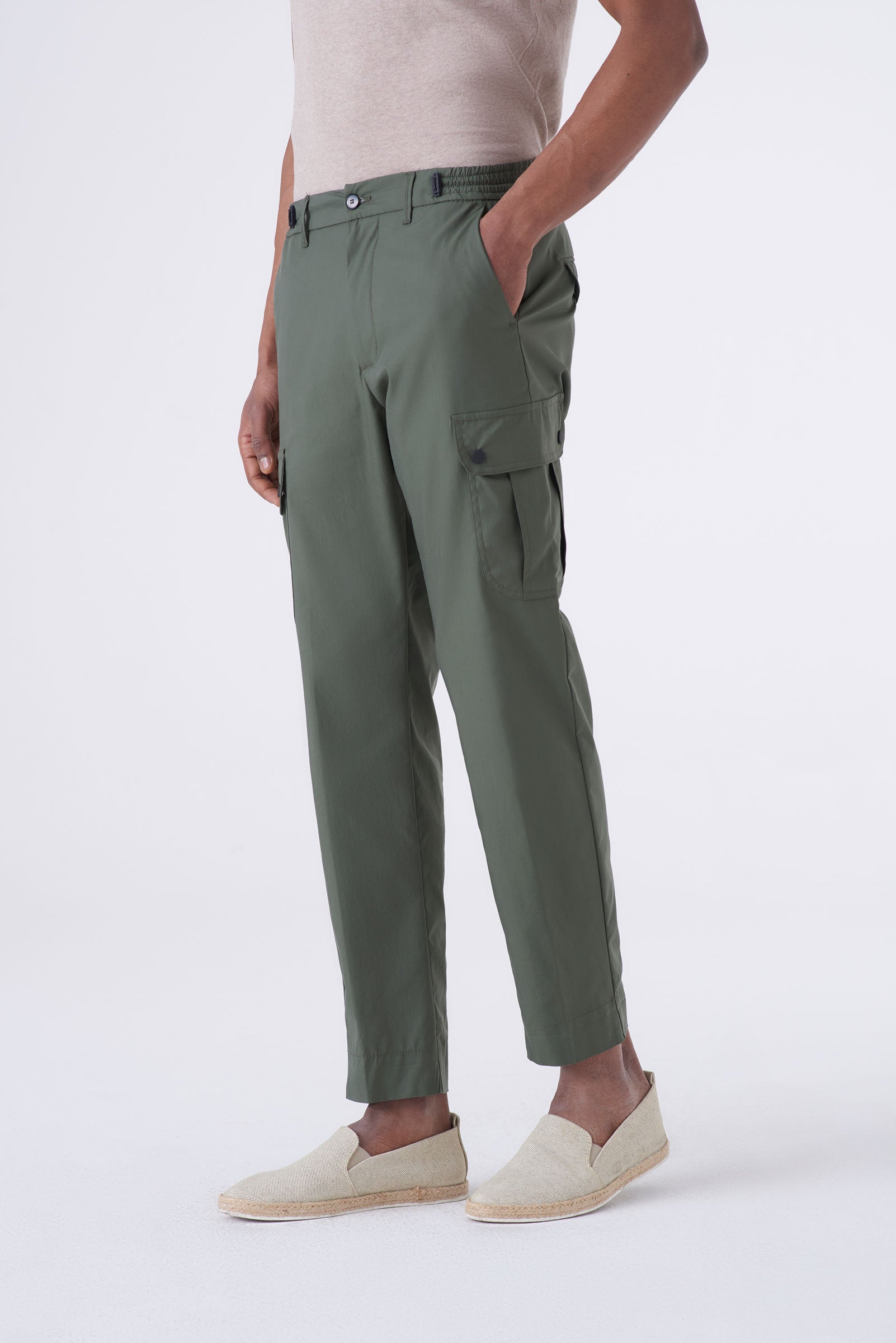 Pantaloni Jogging Uomo Slim Fit - Mistro Cotone/Poliestere, Comodi E Traspiranti, Con Tasche Zip - Foto 11