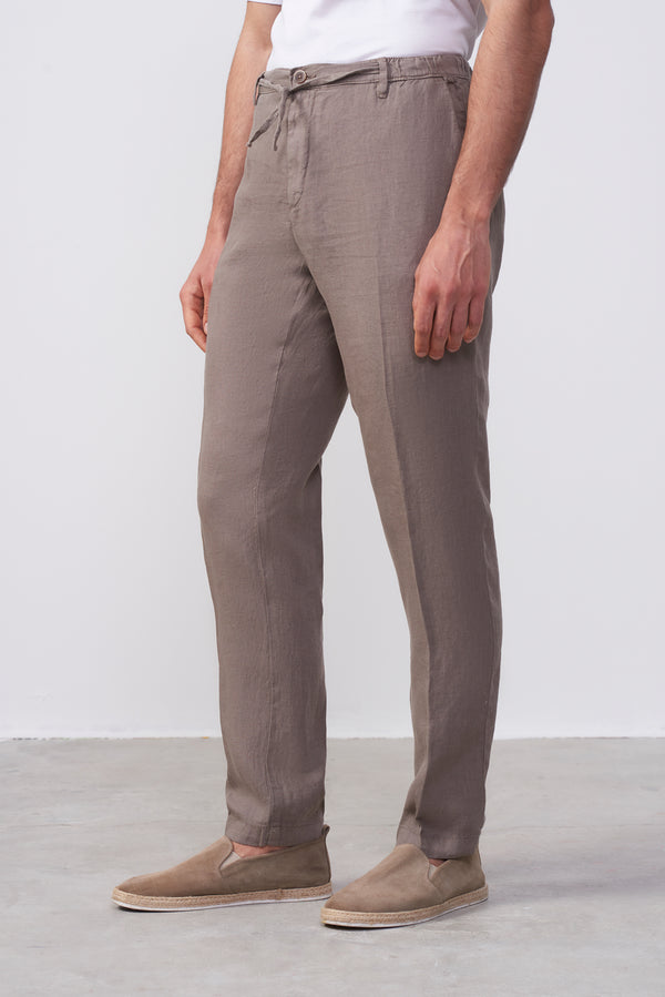 Pantalone  in Lino con Coulisse