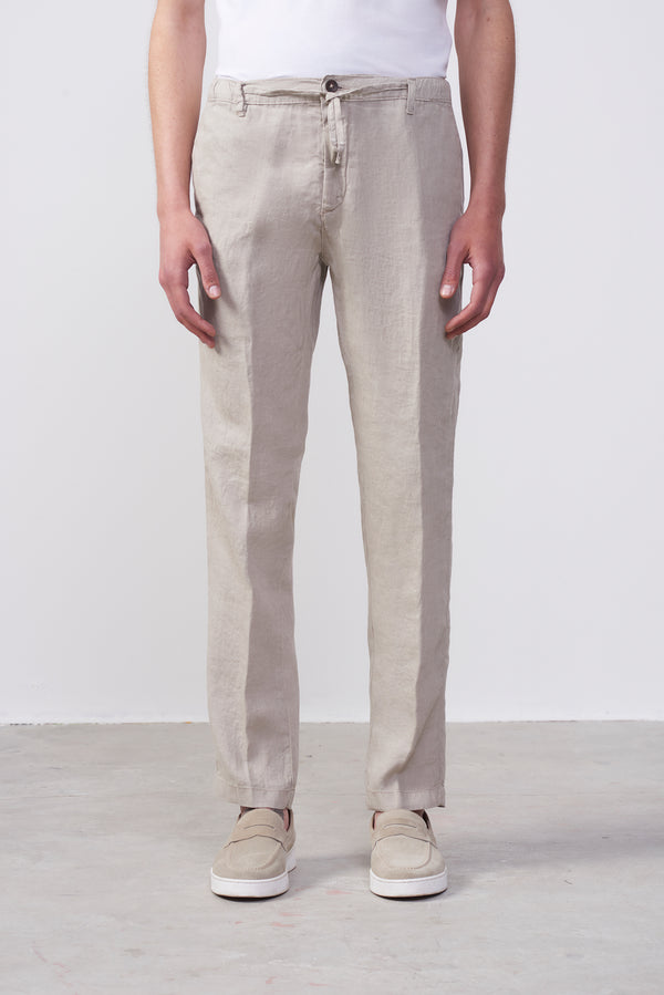 Pantalone  in Lino con Coulisse