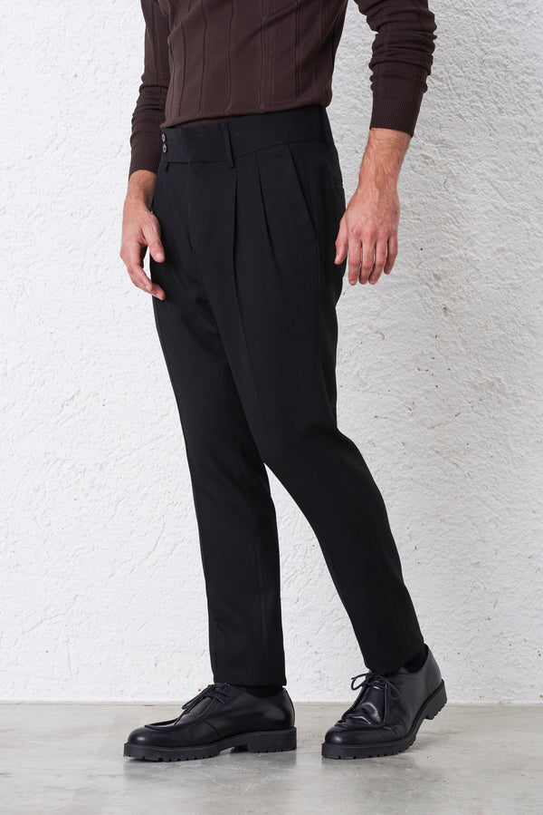Pantalone High Twist Doppia Pince