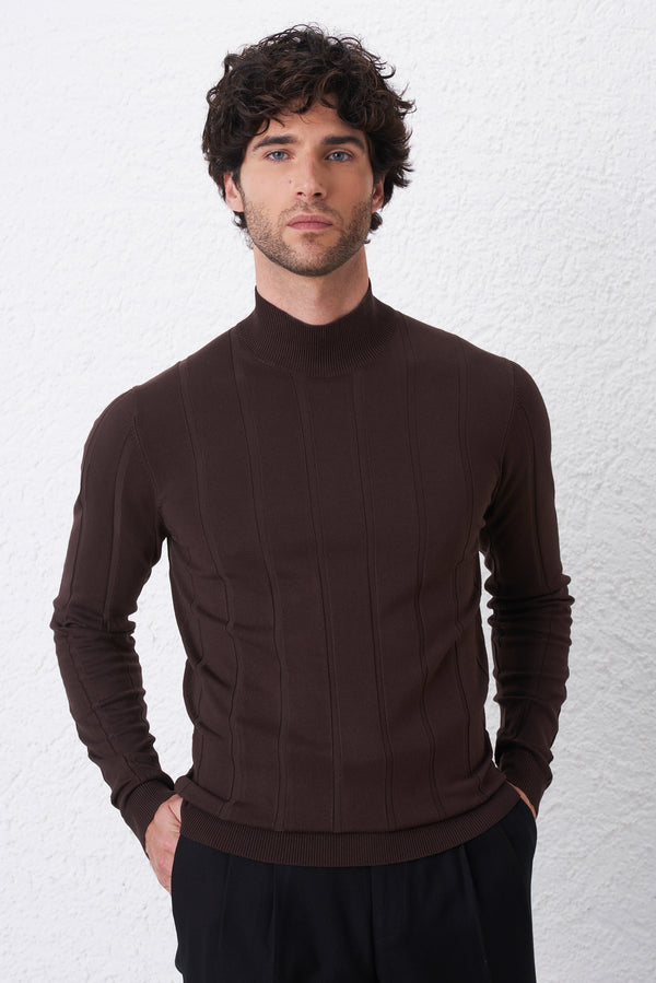 Maglia Mezzocollo  Rigata