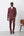 Regular Fit Double-Breasted Suit with Diagonal Weave