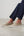 Mocassino Beige in Camoscio con Suola in Gomma