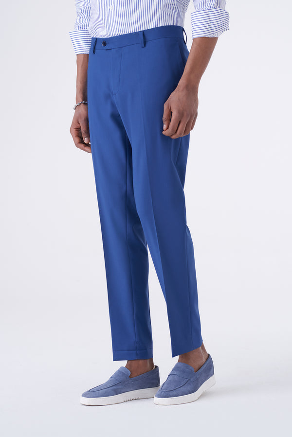 Classic solid color trousers
