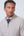 Maglia Uomo Mezza Zip in Misto Lana