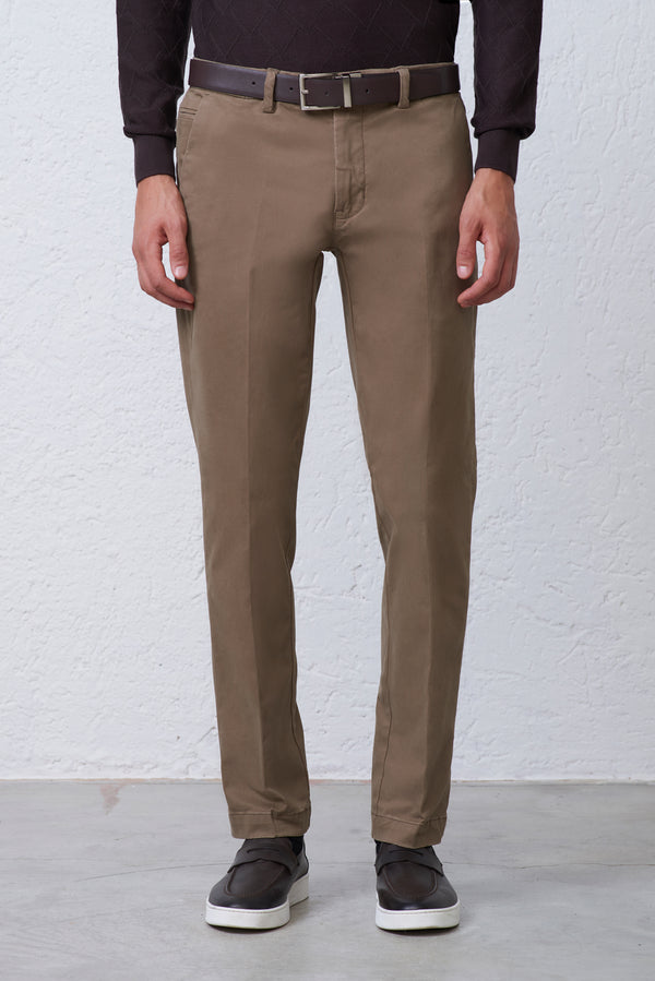 Pantalone in Raso di Cotone