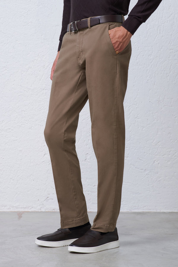 Pantalone in Raso di Cotone