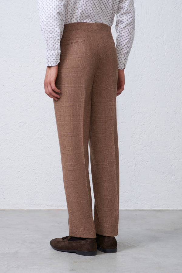 Pantalone Doppia Pence all'inglese in a Quadri