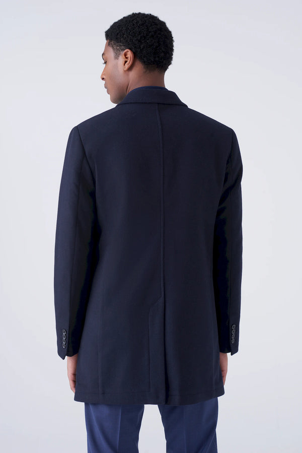 Classic wool blend coat