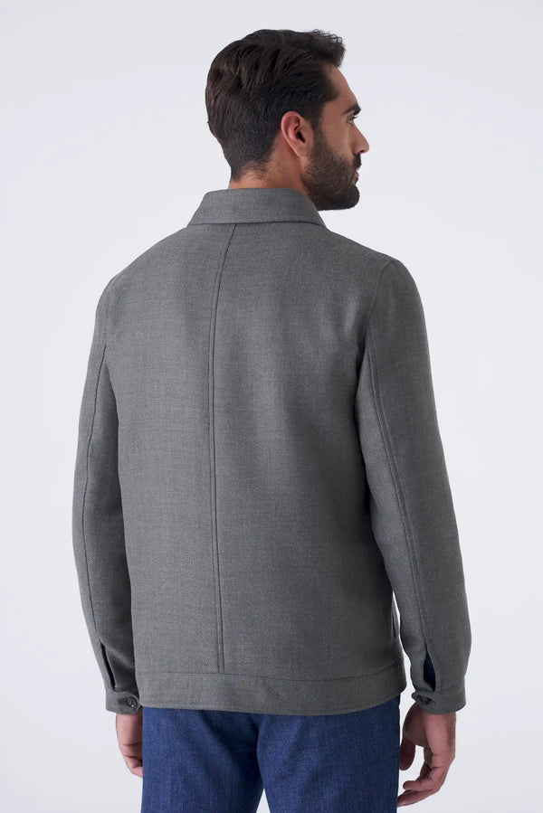 Cappotto heritage in misto lana