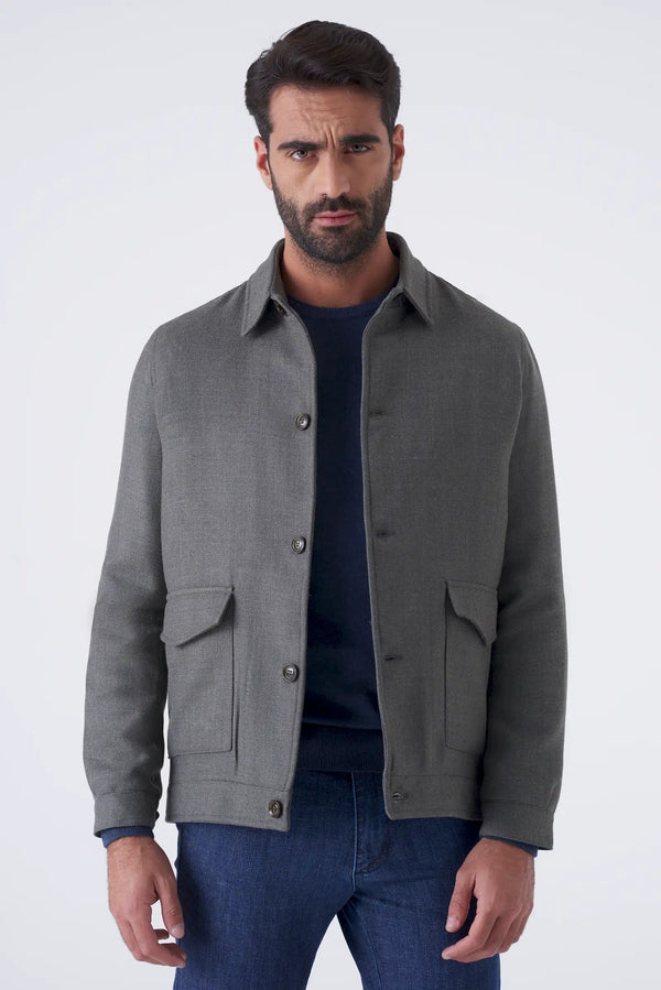 Cappotto heritage in misto lana