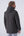 Long padded parka in technical fabric