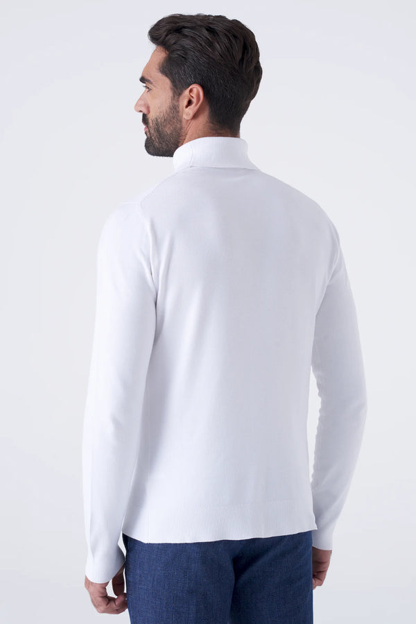 Basic solid color turtleneck