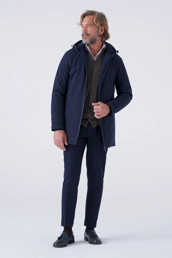 Merino Wool Turtleneck Cardigan