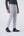 Trousers with woven pattern