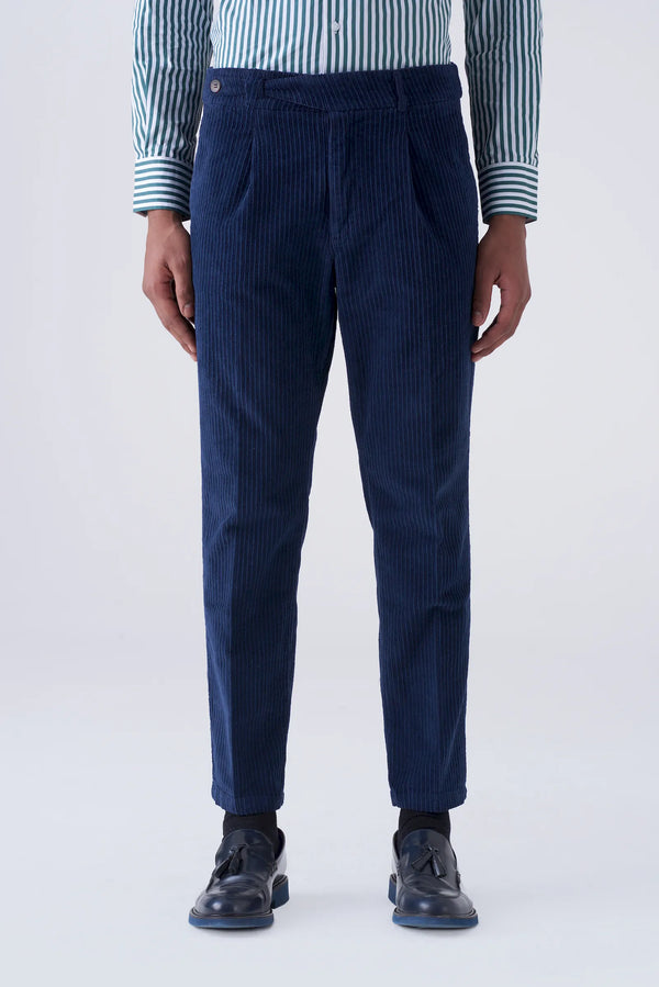 Rocker velvet trousers