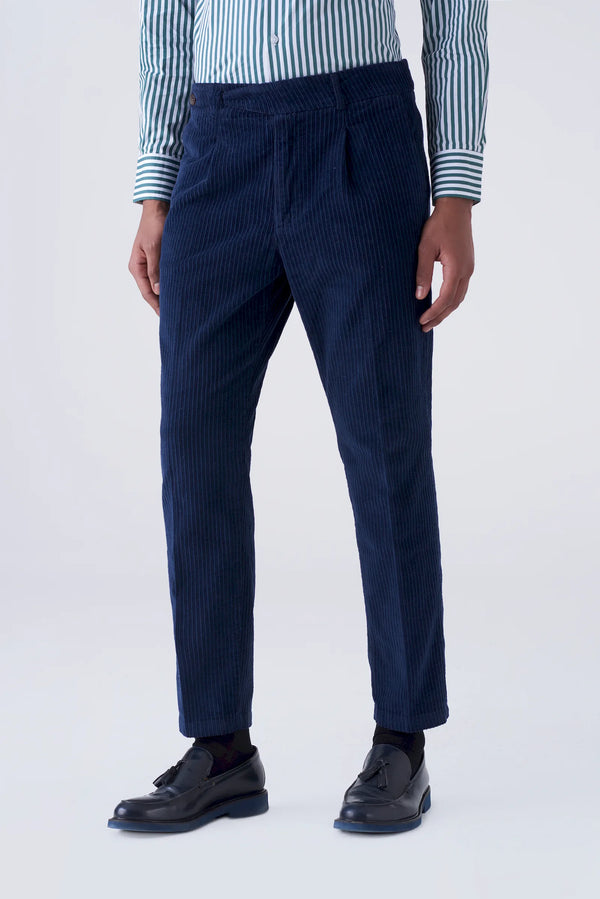 Rocker velvet trousers