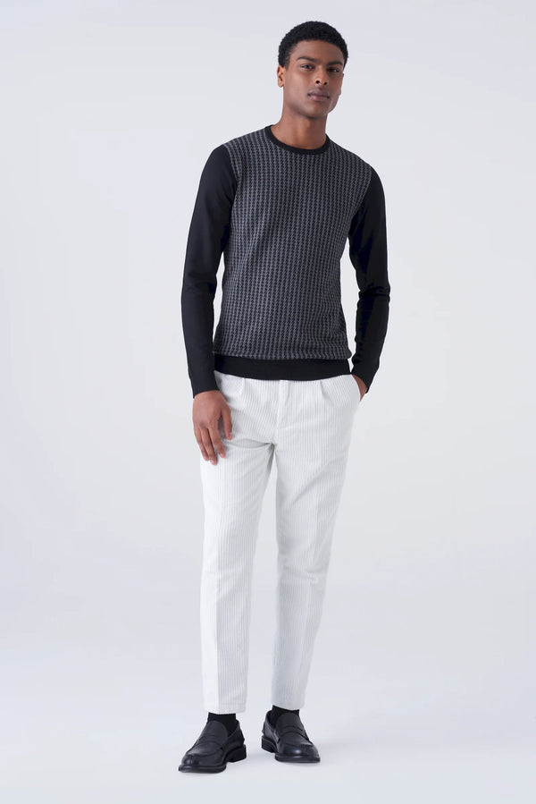 Rocker velvet trousers