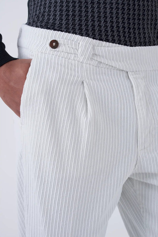 Rocker velvet trousers
